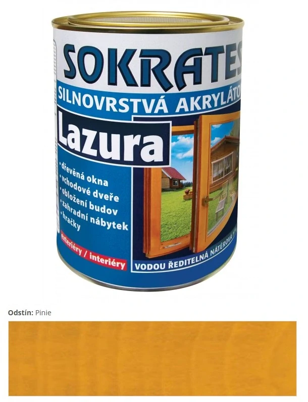 Sokrates Lazura silnovrstvová Pínia 0,7 kg