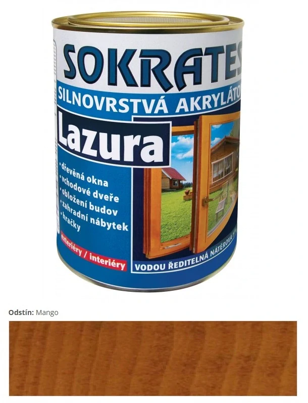 Sokrates Lazura silnovrstvová Mango 0,7 kg