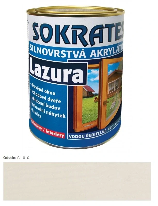 Sokrates Lazura silnovrstvová Grey-Hound šedá 1010 4 kg