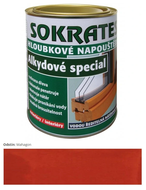 Sokrates napúšťadlo špeciál Mahagon 10 kg