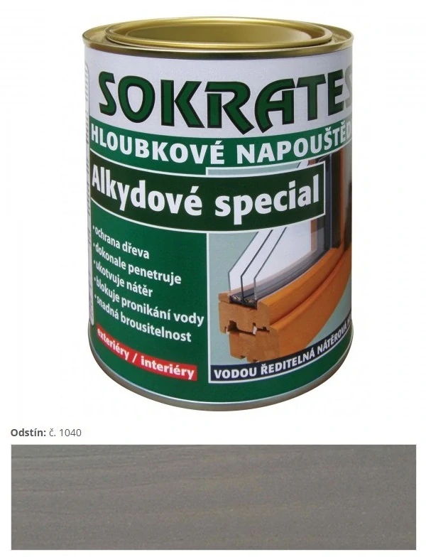 Sokrates napúšťadlo špeciál Grey-Hound šedá 1040 5 kg