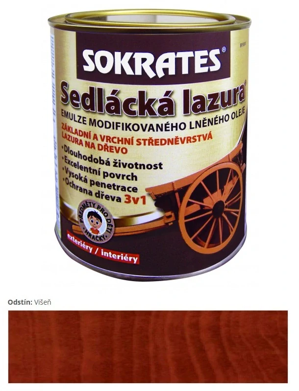 Sokrates Sedliacka lazura Višeň 0,7 kg