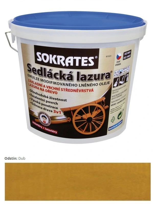 Sokrates Sedliacka lazura Dub 9 kg