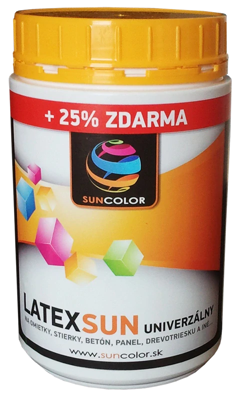 Suncolor LATEX SUN univerzálny 6 kg + 1,5 kg zdarma