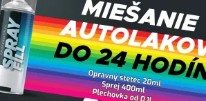 AUTOLAK FAREBNY SPRAY 400ML