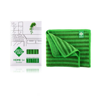 Greenway Green Fiber Scrubber Twist HOME S4, zelený