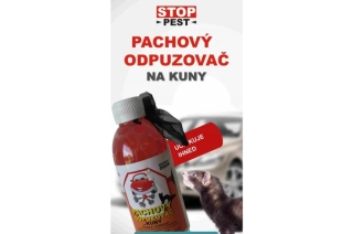 StopPest Total Odor Pachový odpudzovač (guličky) proti KUNÁM 50KS 8594189103154