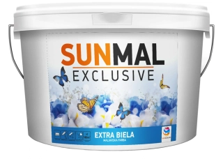 Suncolor SUNMAL farba na steny biela 7 kg exclusive extr. biela