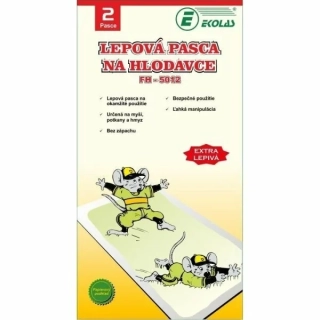 EKOLAS SK Lepová pasca na hlodavce karton. FH-5012 2KS